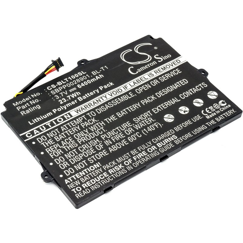 Batterie pour LG V909 (6400 mAh/23.68 Wh, 3.7 V)