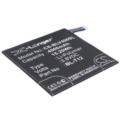 Batterie pour LG Pad 7.0 (4000 mAh/15.2 Wh, 3.8 V)