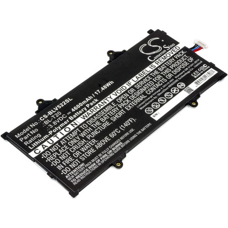 Batterie pour LG V522 (4600 mAh/17.48 Wh, 3.8 V)