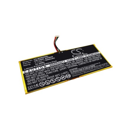 Batterie pour Barnes & Noble AVPB00 (6000 mAh/22.2 Wh, 3.7 V)