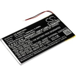 Batterie pour Barnes & Noble GlowLight Plus 7.8 (1500 mAh/5.55 Wh, 3.7 V)