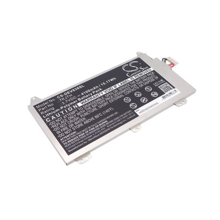 Batterie pour Dell 7KJTH (4100 mAh/15.17 Wh, 3.7 V)
