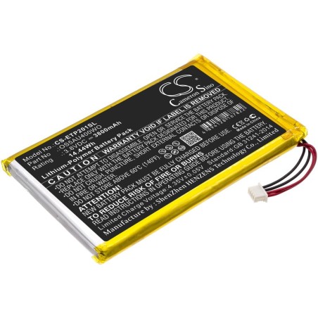 Batterie pour Enspert ESP E201U (3800 mAh/14.44 Wh, 3.8 V)
