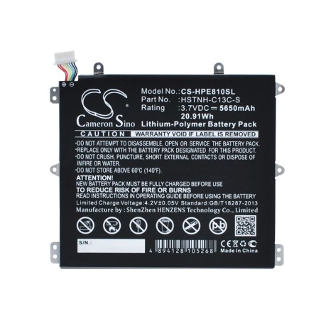 Batterie pour HP BY02 (5650 mAh/20.91 Wh, 3.7 V)