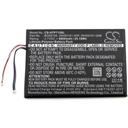 Batterie pour HTC Jetstream 10.1 (6800 mAh/25.16 Wh, 3.7 V)