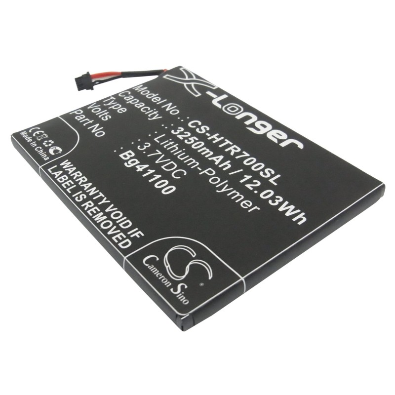 Batterie pour HTC 35H00148-00M (3250 mAh/12.03 Wh, 3.7 V)