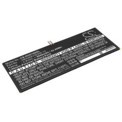 Batterie pour Huawei dtab (6000 mAh/22.8 Wh, 3.8 V)