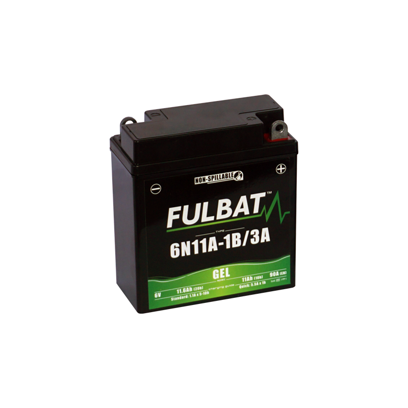 Batterie FULBAT 6N11A-1B/3A GEL 11,6Ah 90A