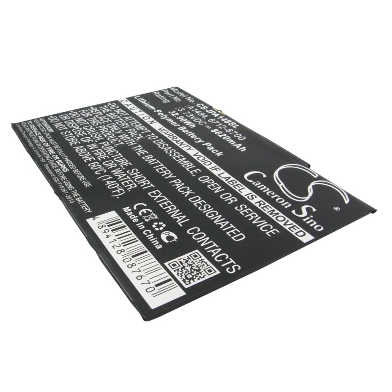 Batterie pour Apple ME991LL/A (8820 mAh/32.9 Wh, 3.73 V)