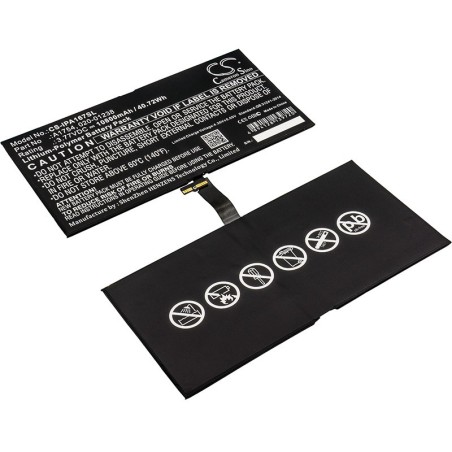 Batterie pour Apple A1671 (10800 mAh/40.72 Wh, 3.77 V)