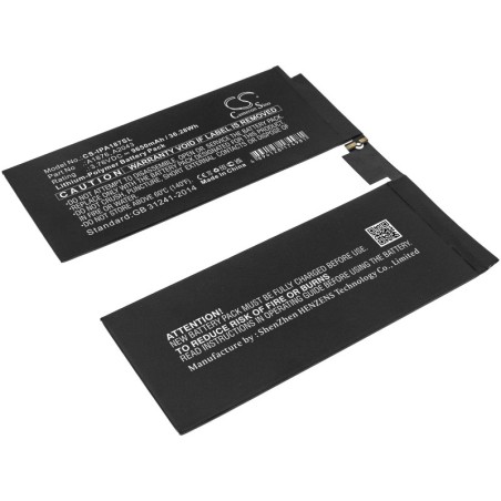 Batterie pour Apple A2043 (9650 mAh/36.28 Wh, 3.76 V)