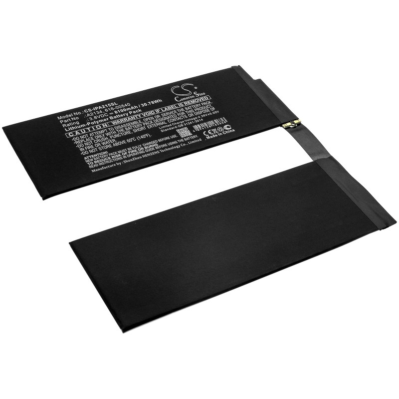 Batterie pour Apple A2134 (8100 mAh/30.78 Wh, 3.8 V)