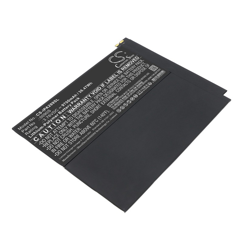 Batterie pour Apple A2899 (9700 mAh/36.47 Wh, 3.76 V)