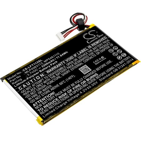 Batterie pour LeapFrog Platinum 7" (3200 mAh/11.84 Wh, 3.7 V)