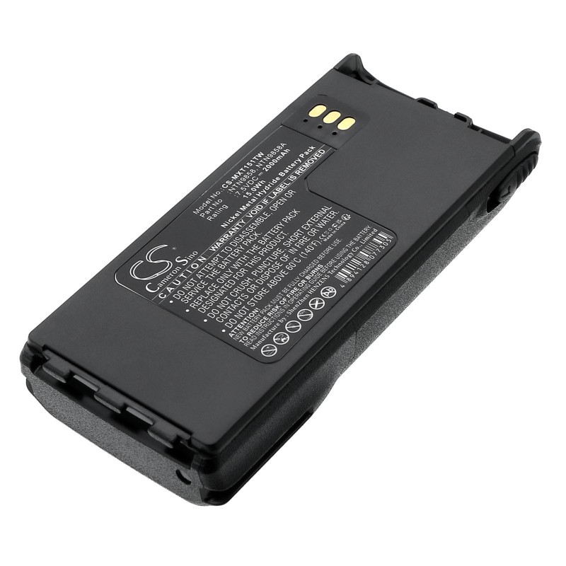Batterie pour Motorola XTS2500 (2000 mAh/15 Wh, 7.5 V)