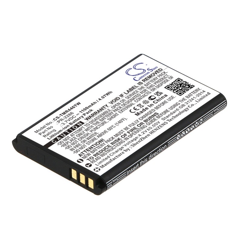 Batterie pour Polmar DB-2 (1100 mAh/4.07 Wh, 3.7 V)