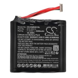 Batterie pour DAQRI 810-00013 (5200 mAh/38.48 Wh, 7.4 V)