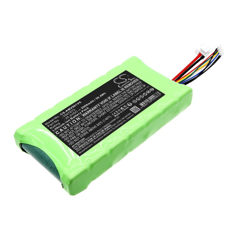 Batterie pour AMICA VM 9001 (2000 mAh/50.4 Wh, 25.2 V)