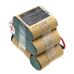 Batterie pour AEG ZB408 (2000 mAh/19.2 Wh, 9.6 V)