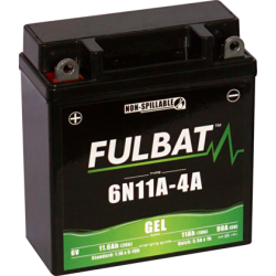 Batterie FULBAT 6N11A-4A GEL 11,6Ah 90A