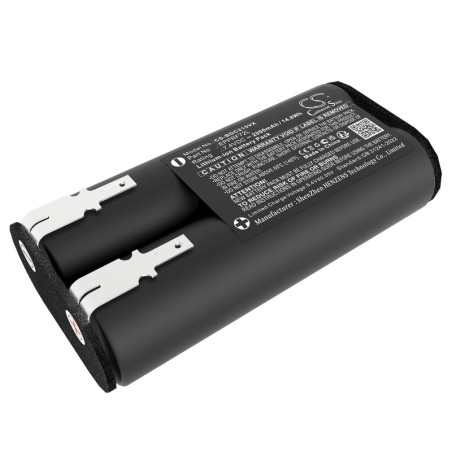 Batterie pour Black+Decker G9L72+ (2000 mAh/14.8 Wh, 7.4 V)