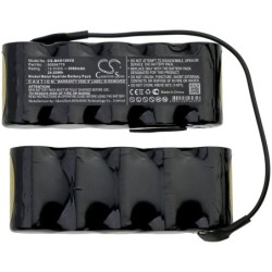 Batterie pour Black&Decker PD1200B (2000 mAh/24 Wh, 12 V)
