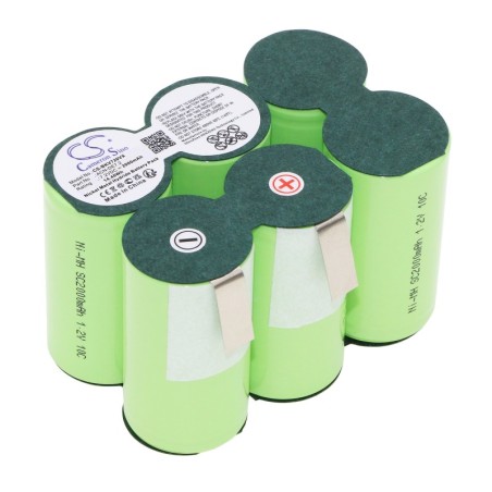 Batterie pour Black&Decker DV7205 (2000 mAh/14.4 Wh, 7.2 V)