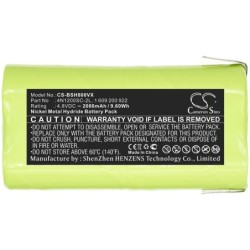Batterie pour Schneide AGS65 (2000 mAh/9.6 Wh, 4.8 V)