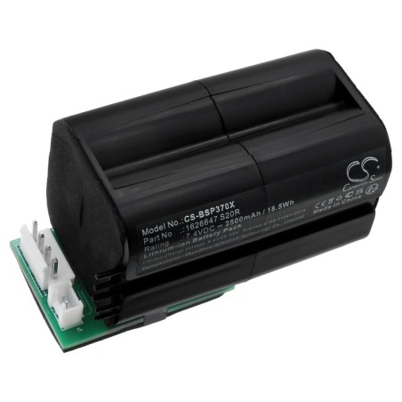 Batterie pour Bissell 3183+ (2500 mAh/18.5 Wh, 7.4 V)