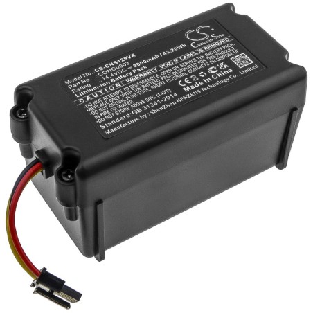 Batterie pour Proscenic P3 (3000 mAh/43.2 Wh, 14.4 V)