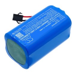 Batterie pour Cecotec Flash Connected (2600 mAh/37.44 Wh, 14.4 V)