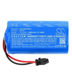 Batterie pour Cecotec Flash Connected (2600 mAh/37.44 Wh, 14.4 V)