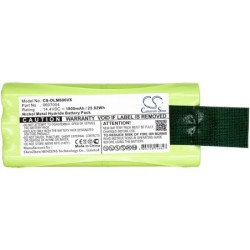 Batterie pour Dirt Devil Libero M606-2 (1800 mAh/25.92 Wh, 14.4 V)
