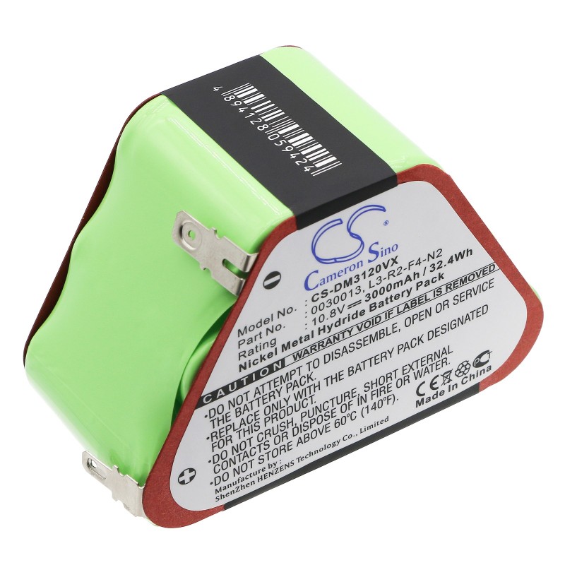 Batterie pour Dirt Devil M030 (3000 mAh/32.4 Wh, 10.8 V)
