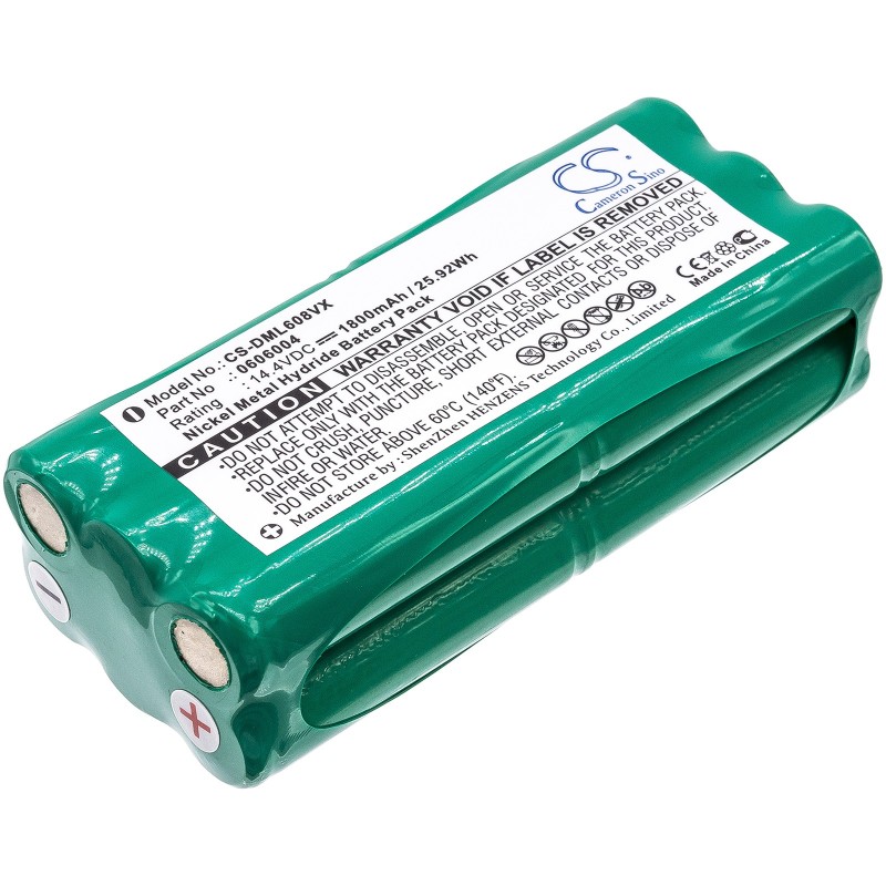 Batterie pour Dirt Devil Spider (1800 mAh/25.92 Wh, 14.4 V)