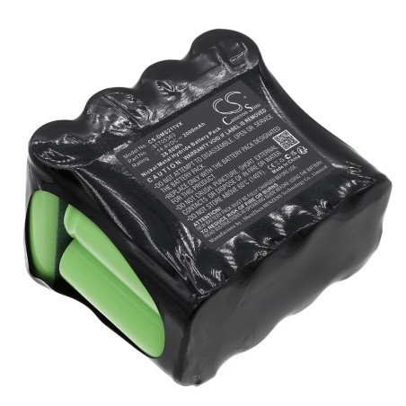 Batterie pour Domo DO211S (2000 mAh/28.8 Wh, 14.4 V)