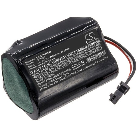 Batterie pour Ecovacs D36C (2600 mAh/28.08 Wh, 10.8 V)