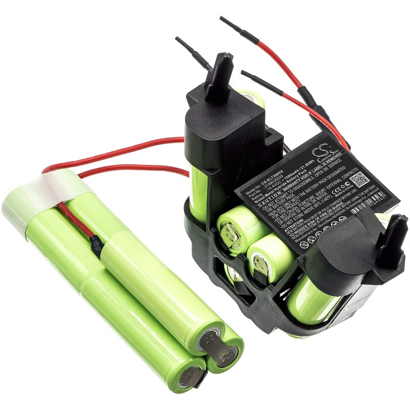 Batterie pour Electrolux 900273742 (1500 mAh/21.6 Wh, 14.4 V)