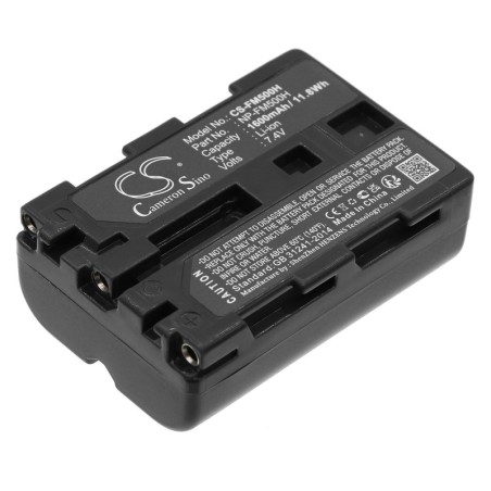 Batterie pour Sony DSLR-A300K (1600 mAh/11.84 Wh, 7.4 V)