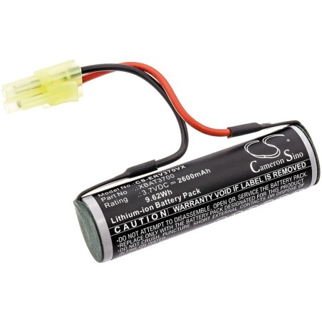 Batterie pour Shark V3700 Type 1 (2600 mAh/9.62 Wh, 3.7 V)
