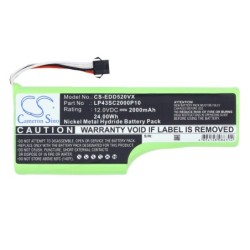 Batterie pour Ecovacs Deebot D526 (2000 mAh/24 Wh, 12 V)
