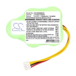 Batterie pour COD 35601130 (3300 mAh/19.8 Wh, 6 V)