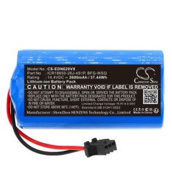 Batterie pour Eufy RoboVac E5 (2600 mAh/37.44 Wh, 14.4 V)