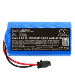 Batterie pour Ecovacs DS625 (3400 mAh/50.32 Wh, 14.8 V)