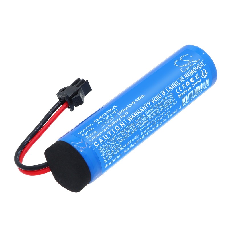 Batterie pour GRE Electric CSPAN (2600 mAh/9.62 Wh, 3.7 V)