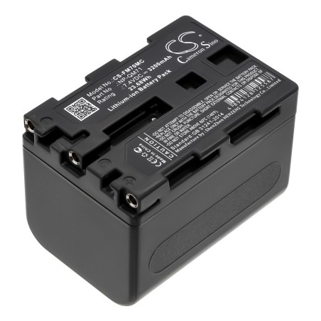Batterie pour Sony CCD-TRV308 (3200 mAh/23.68 Wh, 7.4 V)