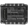 Batterie pour Sharp EC-AR9-W (2000 mAh/36 Wh, 18 V)