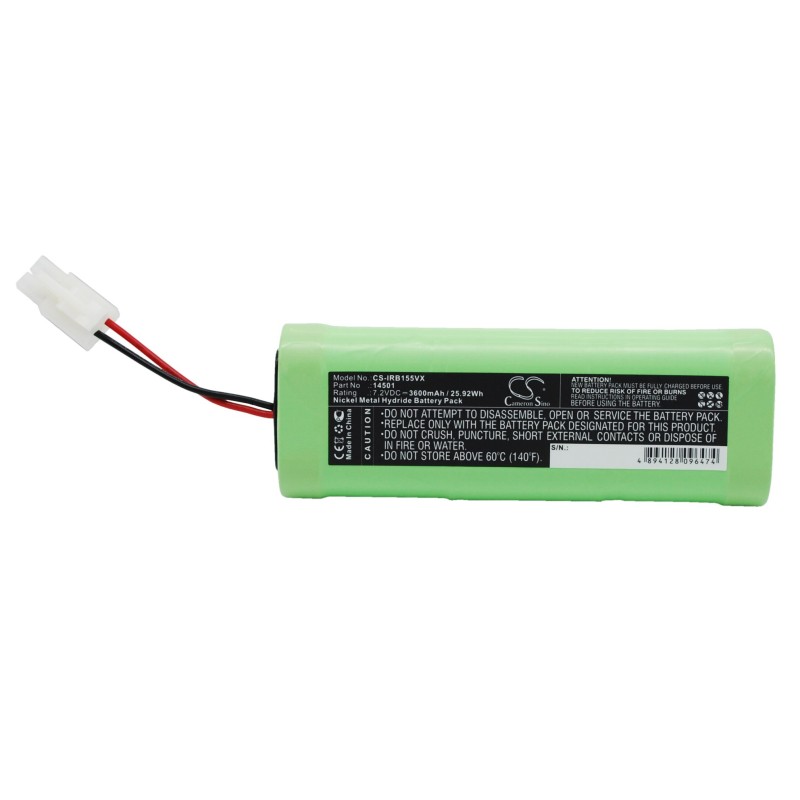 Batterie pour iRobot 14501 (3600 mAh/25.92 Wh, 7.2 V)
