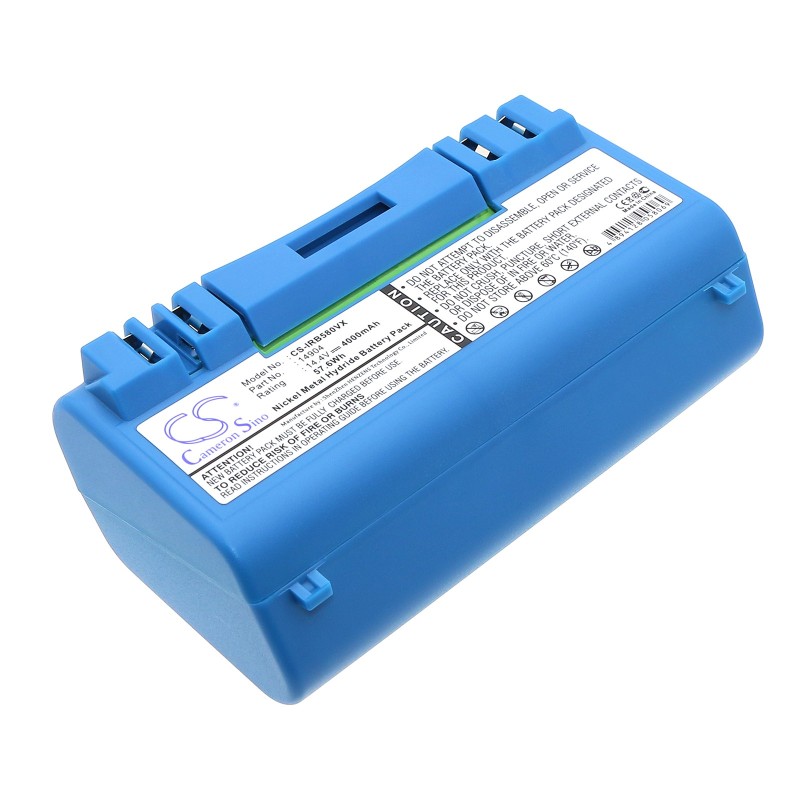 Batterie pour iRobot Scooba 390 (4000 mAh/57.6 Wh, 14.4 V)