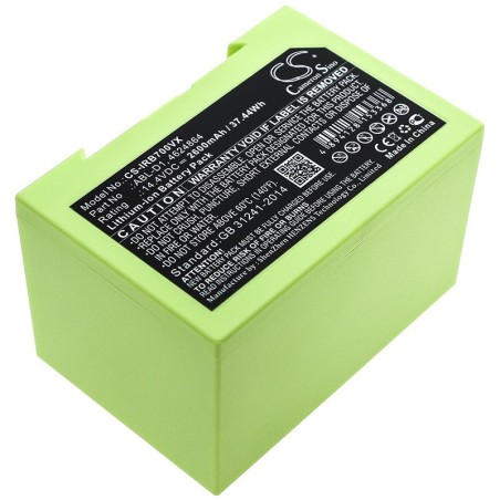 Batterie pour iRobot i6 (2600 mAh/37.44 Wh, 14.4 V)